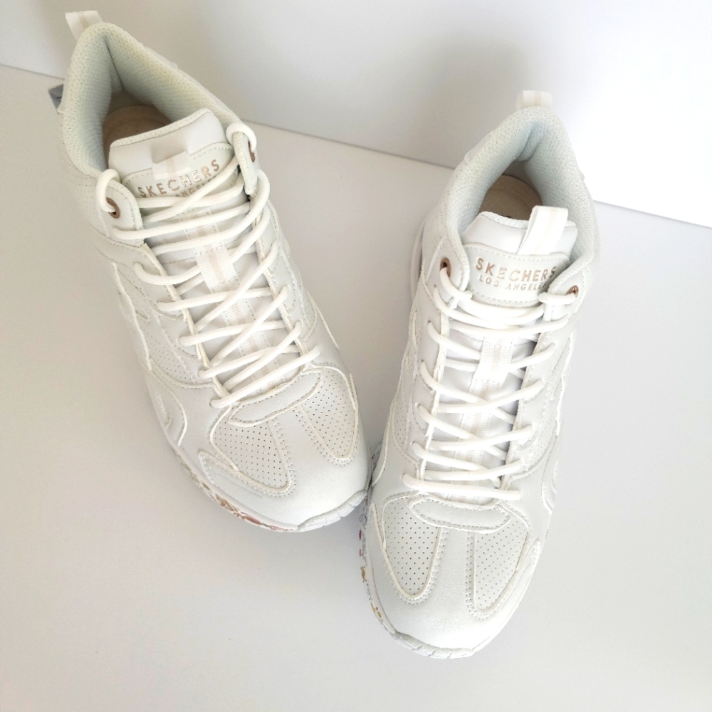 Skechers Street Uno Hi Her Friends White - Picture 8 of 8